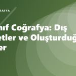10. Sınıf Coğrafya: Dış Kuvvetler ve Oluşturduğu Şekiller