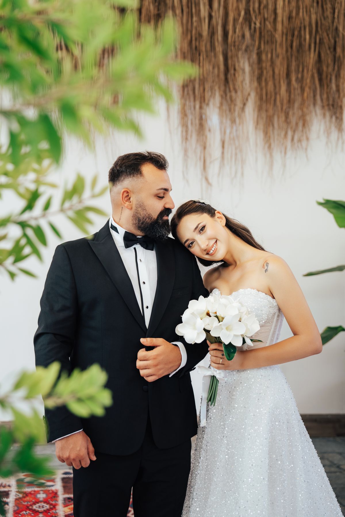 Düğün günü gelin ve damat