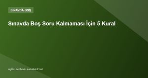 Sınavda