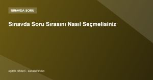 Sınavda